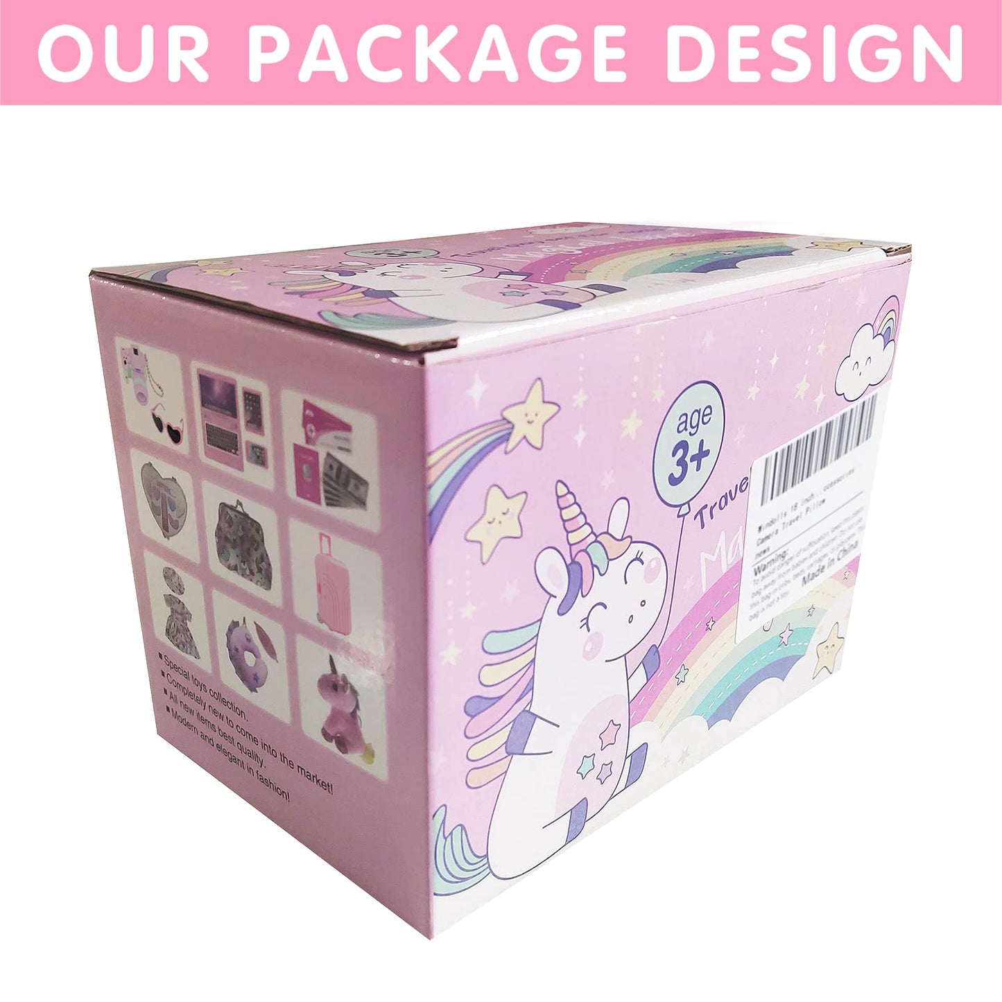 Windolls 18 Inch Doll Suitcase Travel Luggage Play Accessories - 18' Doll Clothes Accessories Travel Carrier Storage Set, Include Case, Doll Clothes, Hat, Sunglasses, Camera, Pillow, Toy Pet, Etc