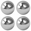 BC Precision Four Replacement Steel Balls for Labyrinth Game - Durable Steel Balls for Enhanced Gameplay Experience