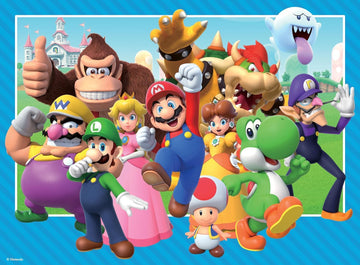 Ravensburger - 12001074 Children'S Puzzle - 100 Xxl Pieces - Let'S-A-Go! / Super Mario - Ages 6 Puzzle - Thick And Sturdy Cardboard - Adventure - 12001074