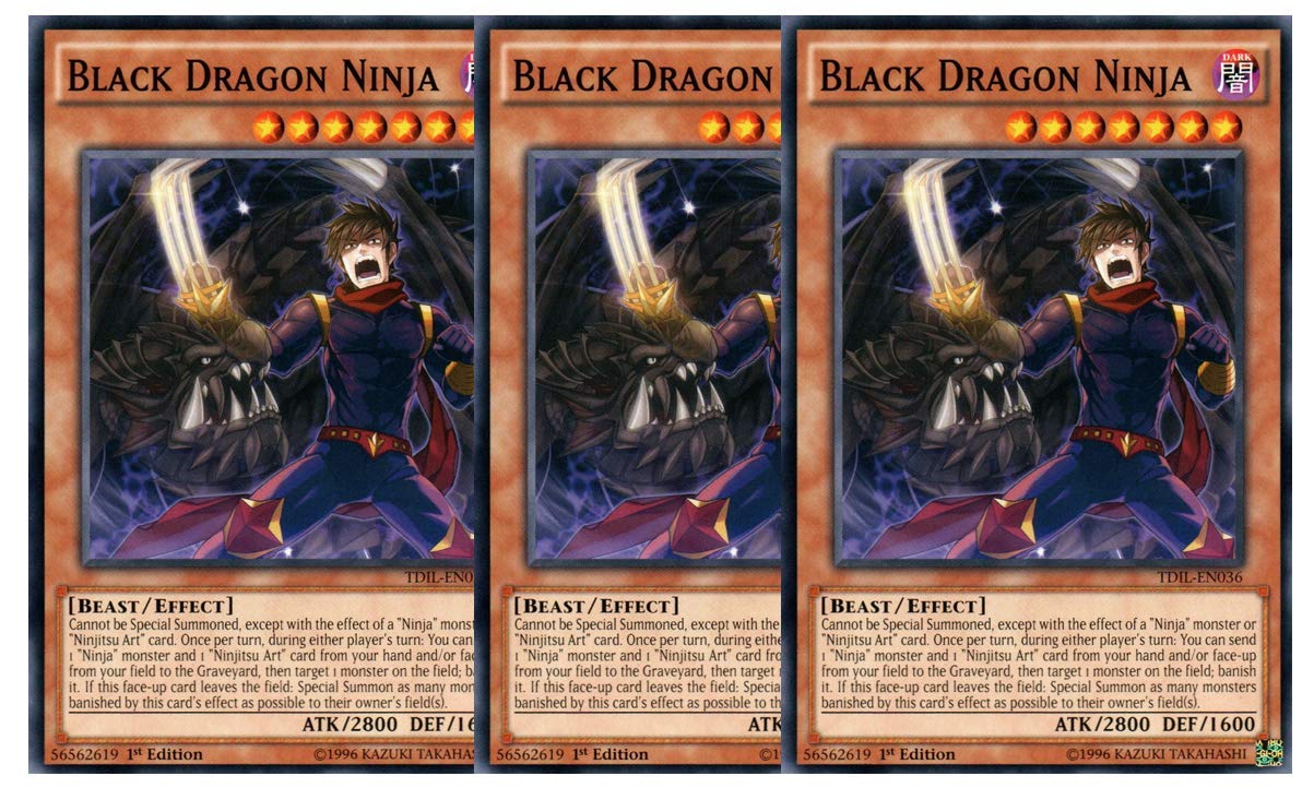 Yu-Gi-Oh! - ''Dragon Ninja Monster (Tdil-En036) - The Dark Illusion - 1St Edition - Common