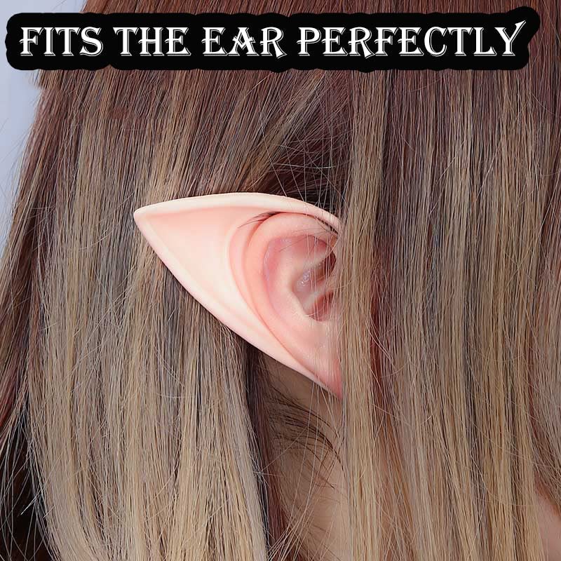 Cooljoy 4 Pairs Cosplay Fairy Pixie Elf Ears Accessories Halloween Party Anime Party Costume (2 Style)