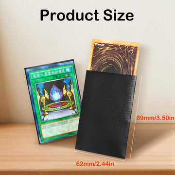 Japanese Small Card Sleeves 500 Counts, Foteemo Yu-Gi-Oh Card Sleeve Yugioh Soft Card Sleeves Protect Your Japanese Sized Tradin