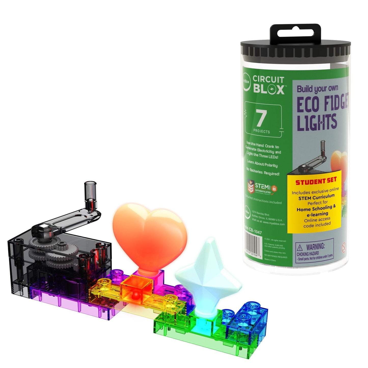 Circuit Blox™ Byo Eco Fidget Lights Student Set