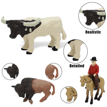 Onest 57 Pieces Native American Figurines Indian Figurines Indians Historical Plastic Action Figures For Projects Decoration Bir