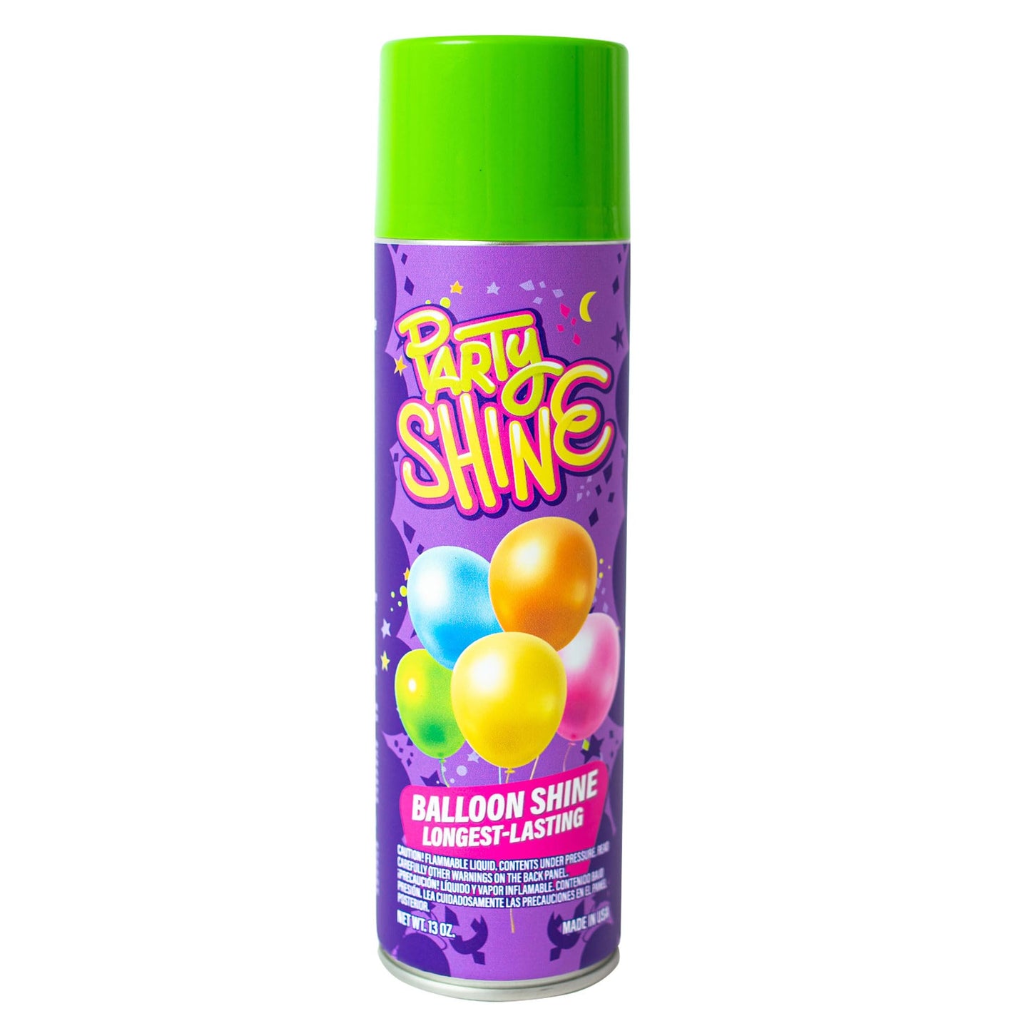 Party Shine Balloon Shine Spray, Silicone Spray For Latex Balloons, Balloon Spray Shine, Waterproof, Fragrance-Free And Less Sli