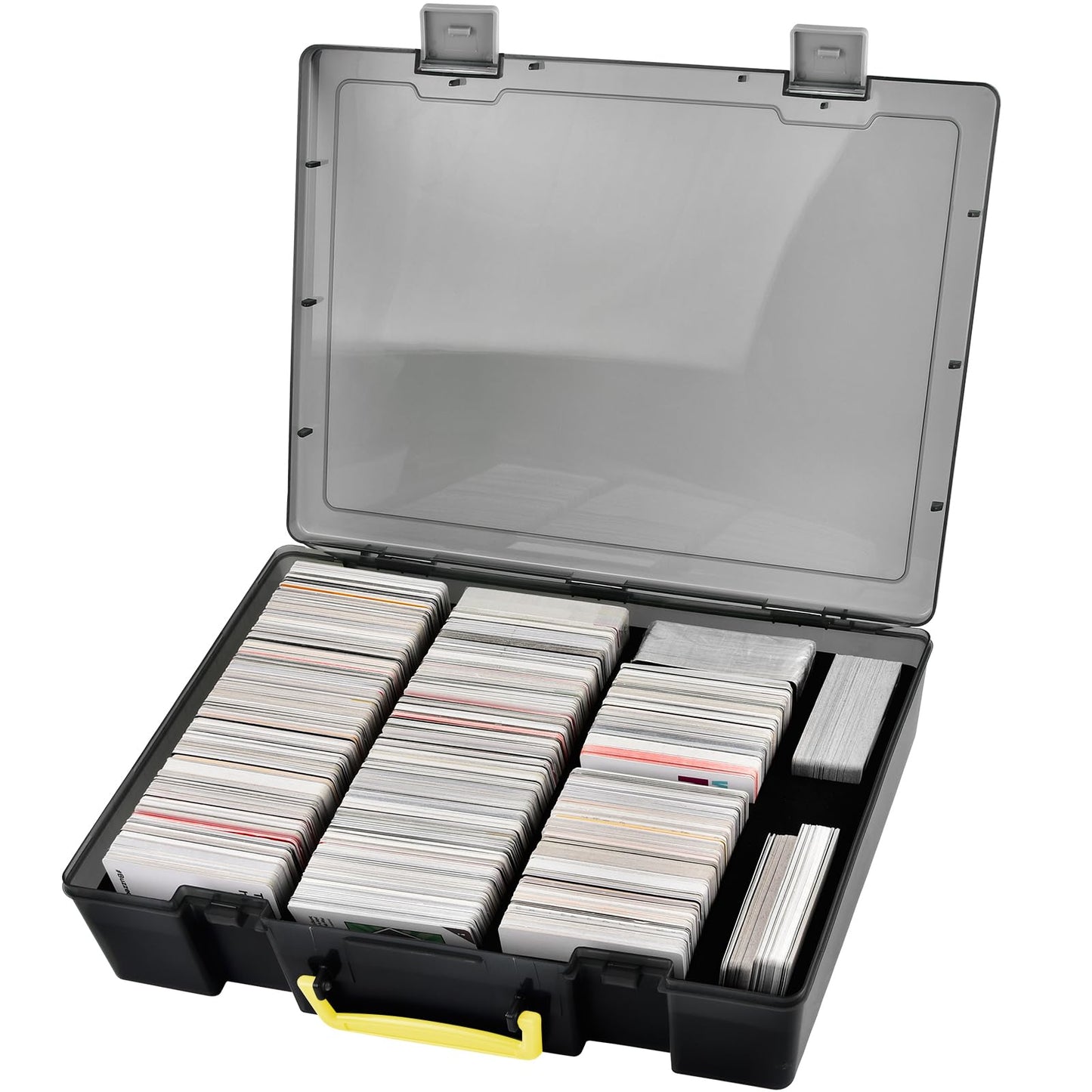 Alkoo 2200+ Large Trading Card Storage Box Case Holder For Kids Against Maturity, C.A.H Mtg Deck Organizer For Cards Against Humanity/For Magic The Gathering Sports Cards& Expansions