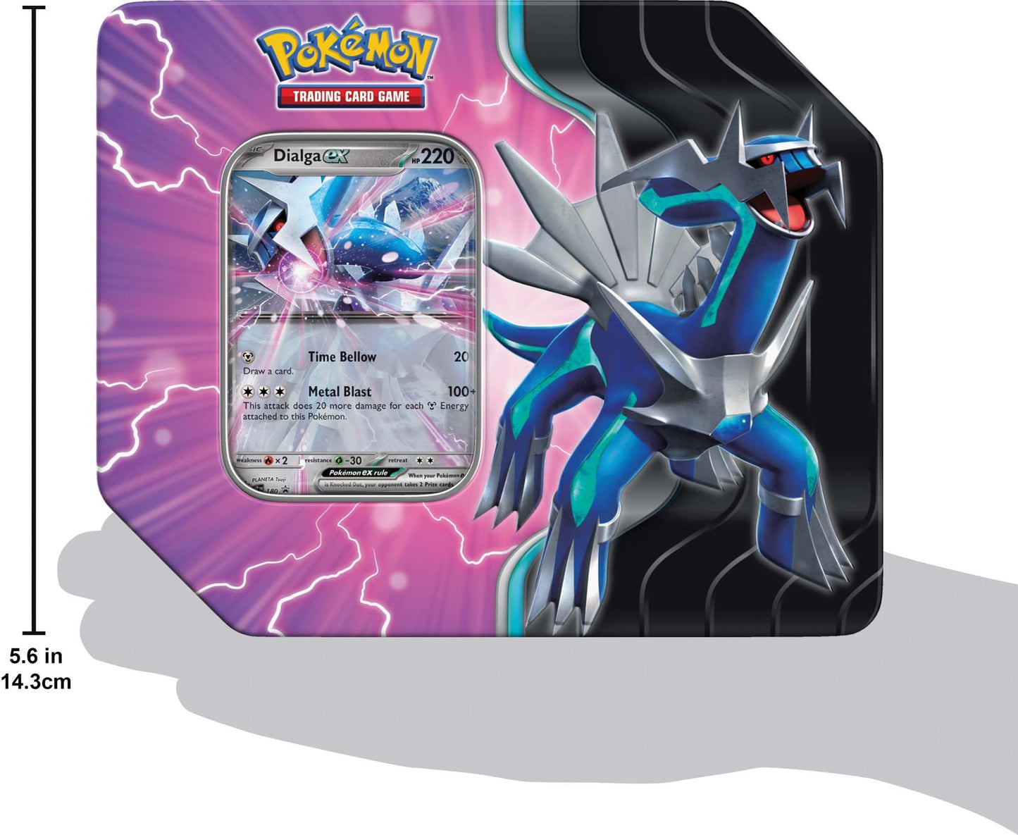 Pokemon Tcg: Azure Legends Tin - 5 Packs (Random Tin)