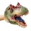 Gemini&Genius Dinosaur Hand Puppets Scary Toys Soft Rubber Animal Head Puppets Swimming Pool Beach Bathing Role Play Toys For Ki