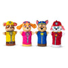 Melissa & Doug Paw Patrol Hand Puppets (4 Puppets, 4 Cards)