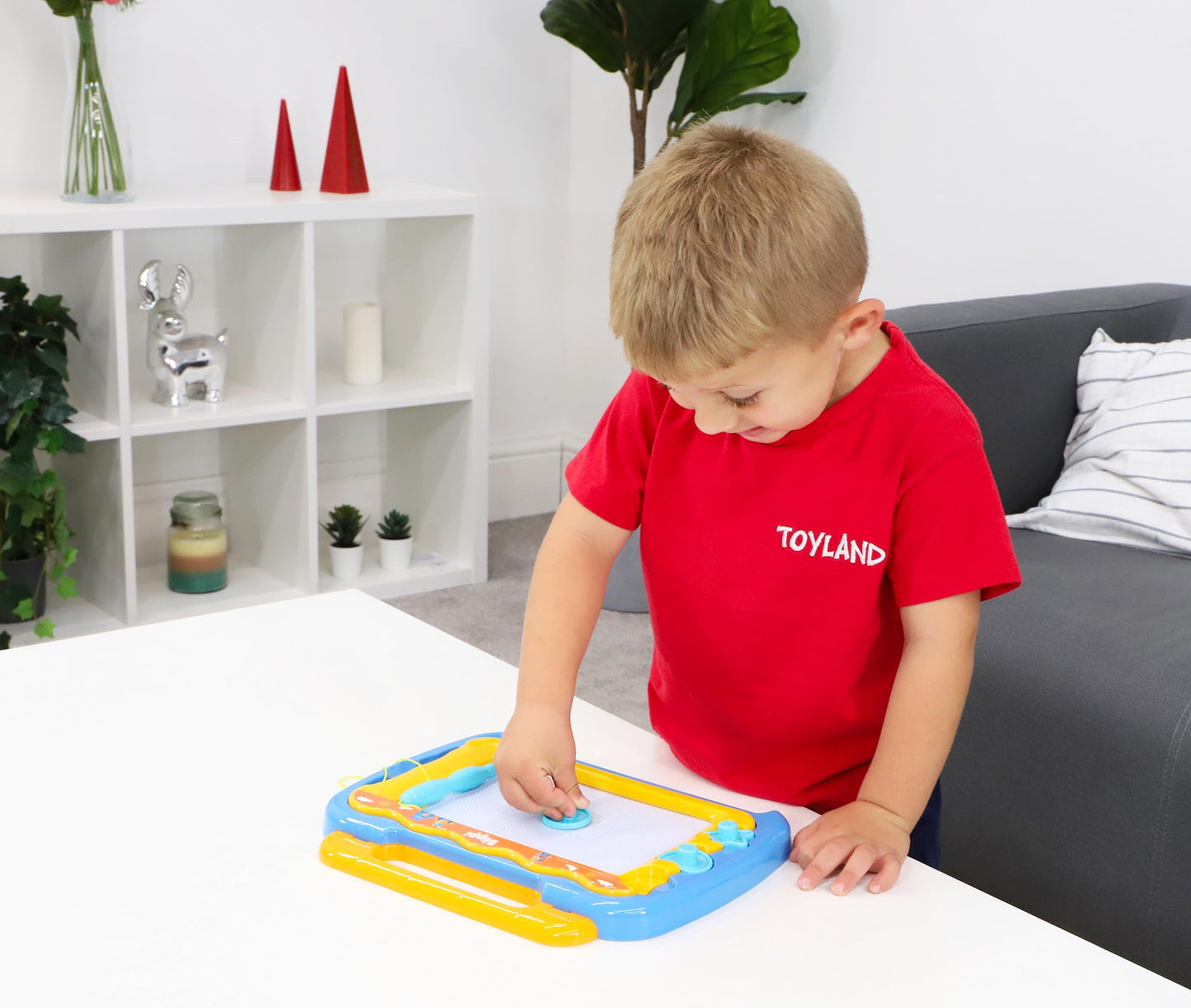 Toyland Blippi Magnetic Drawing Board - Writing & Drawing Tablet - Creative Toys - Ages 3+