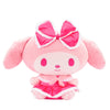 Hello Kitty My Melody 12" Pink Monochrome Plush Toy - Soft Polyester Stuffed Animal