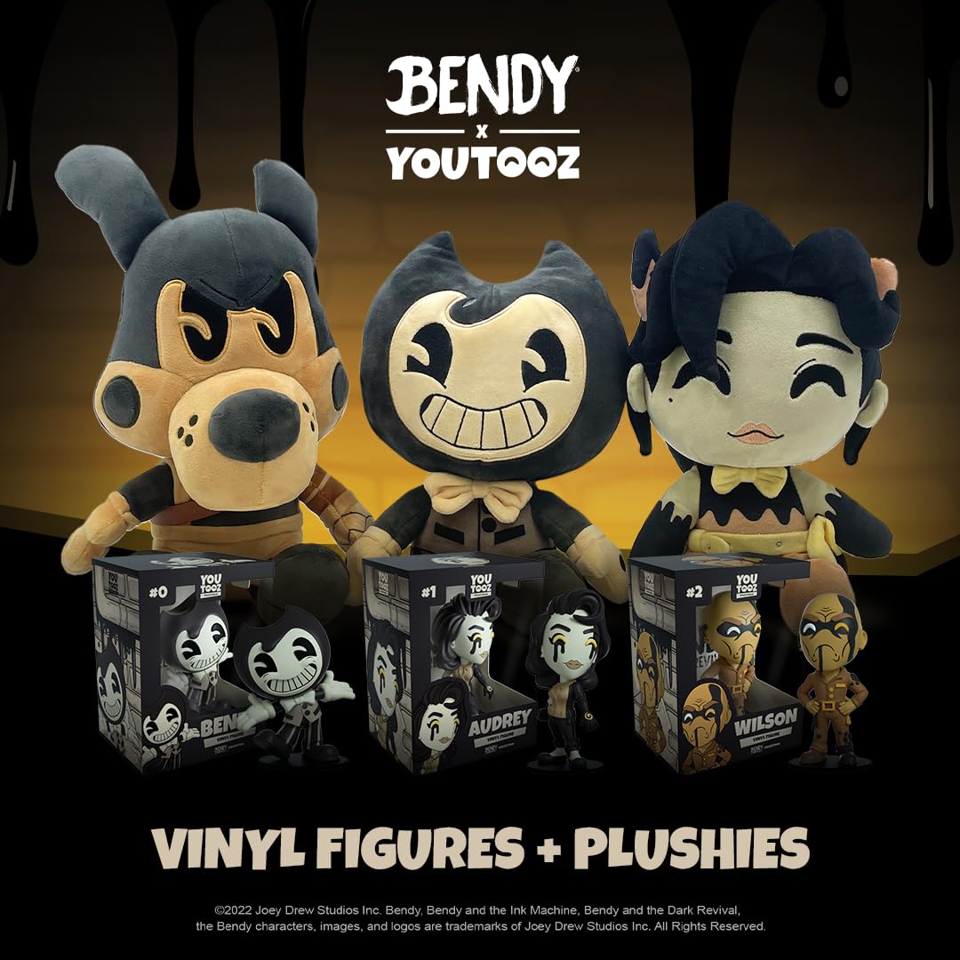 Youtooz Tom Plush 9 Inch, Collectible Soft Allison Plushie From Bendy and The Dark Revival, By Youtooz Plush Collection