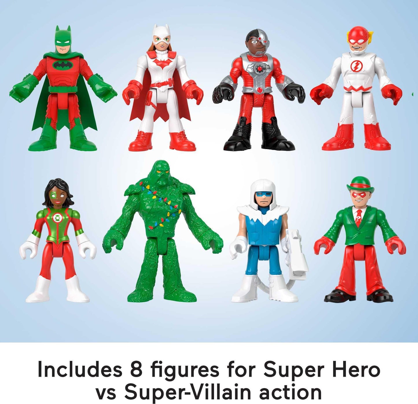 Fisher-Price Imaginext Dc Super Friends Advent Calendar, Christmas Toy With 24 Figures & Accessories For Preschool Kids Ages 3+ Years