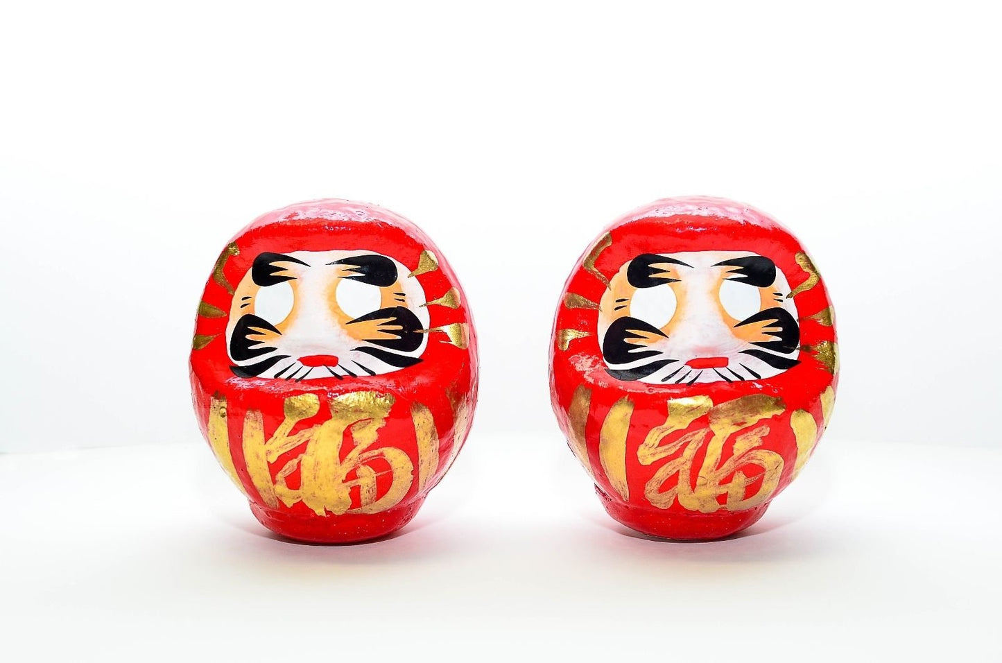Daruma Doll Paper-Mache 3.75' Tall