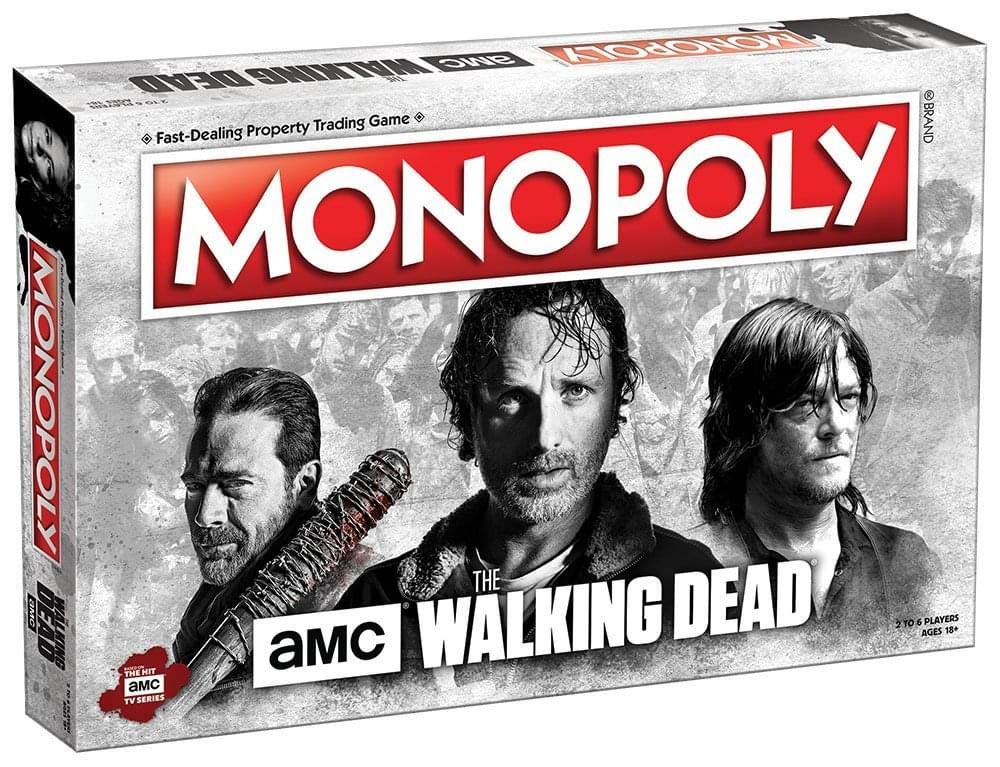 Usaopoly Amc The Walking Dead Monopoly Board Game