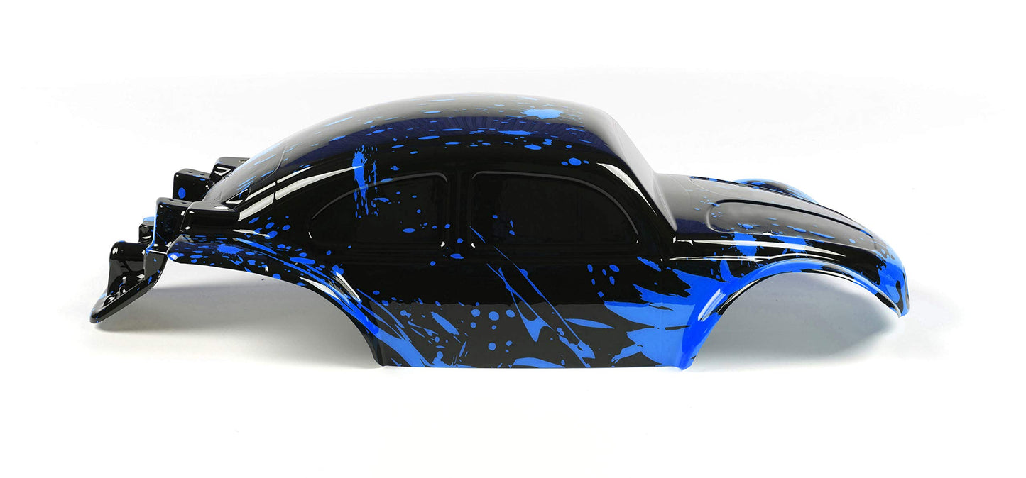 SummitLink Custom Body Muddy Blue Over Black Compatible for 1/10 Slash 4x4 VXL 2WD Slayer RC Car or Truck (Truck not Included) S