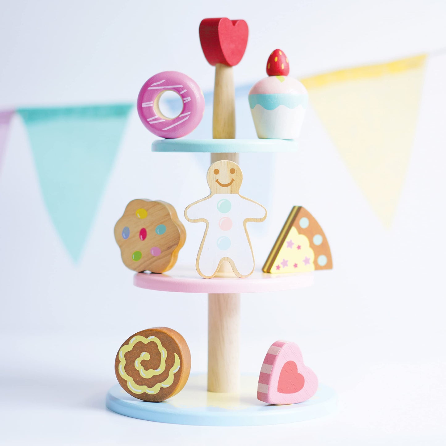 Le Toy Van Honeybake Collection, Tier Cake Stand - 3 Layers