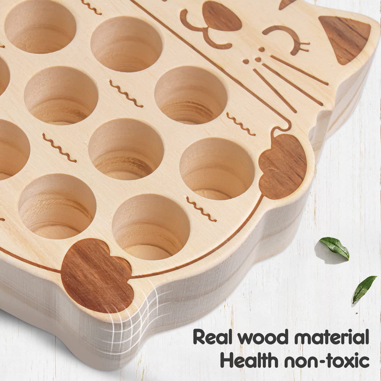 Magnetic Fishing Game,Wooden Montessori Magnetic Fishing Toys For Toddlers,Preschool Education Learning Hand-Eye Cognition & Fine Motor Skill Birthday Gifts For 3 4 5 Years Old Kids Boys Girls