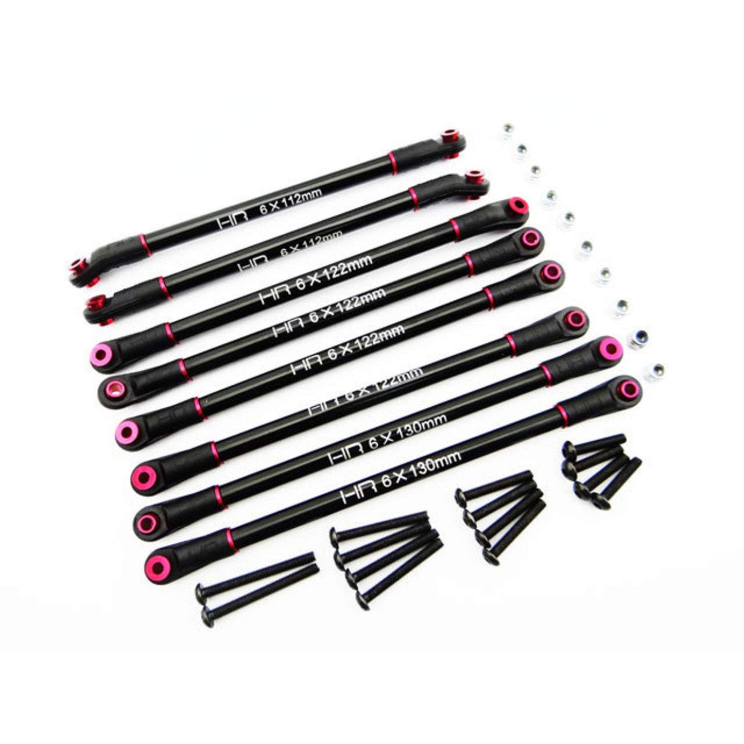 Hot Racing SCX313TL01 Aluminum 4-Link (Four Link) Set for 12.3in (313mm) Axial S