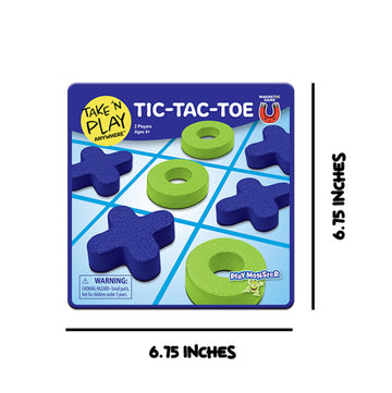 Take N Play, Anywhere Tic-Tac-Toe Board Games For Kids- Board Games For Family Night, Family Games, Game Night, Family Board Gam