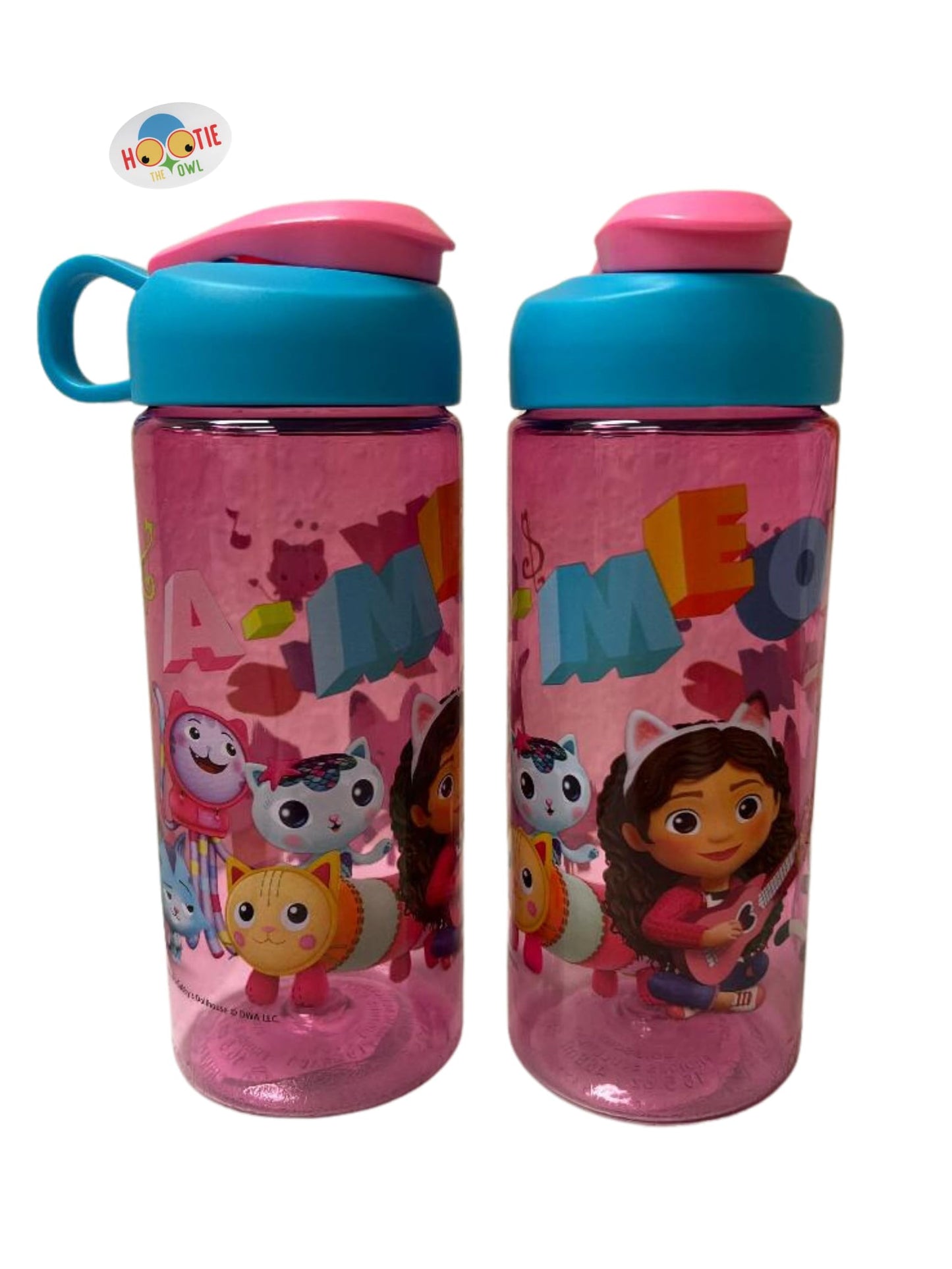 Lunch Money Gabby'S Dollhouse Set Of 2 Bpa-Free Kids Water Bottle 16.5Oz Sullivan Bottle