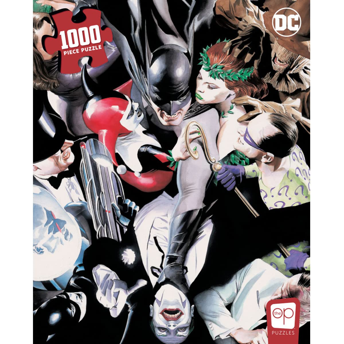 Batman Tango with Evil 1000 Piece Jigsaw Puzzle | Officially Licensed Batman Merchandise | Collectible Puzzle Featuring Joker, H