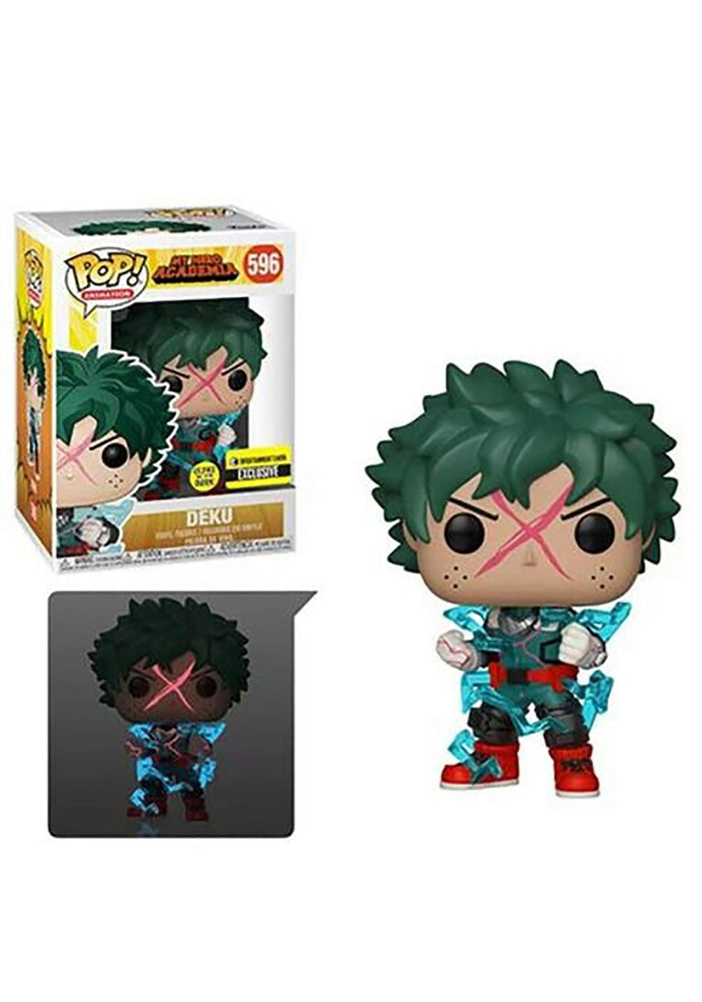 My Hero Academia - Deku Full Cowl Gitd Pop! Vinyl - Ee Excl. (Mha)