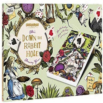 Alice In Wonderland Down The Rabbit Hole Bean Bag Toss Game