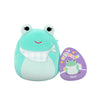 Squishmallows Original 5In Novi The Teal Frog With Gingham Bandana - Official Jazwares Easter Plush (Little)