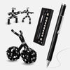 Fidget Pen,Magnetic PenMagnetic Toy Pen, Multifunctional deformable Magnet Writing Pen, Novel Cool Gadget Pen,Toy Gift for Child