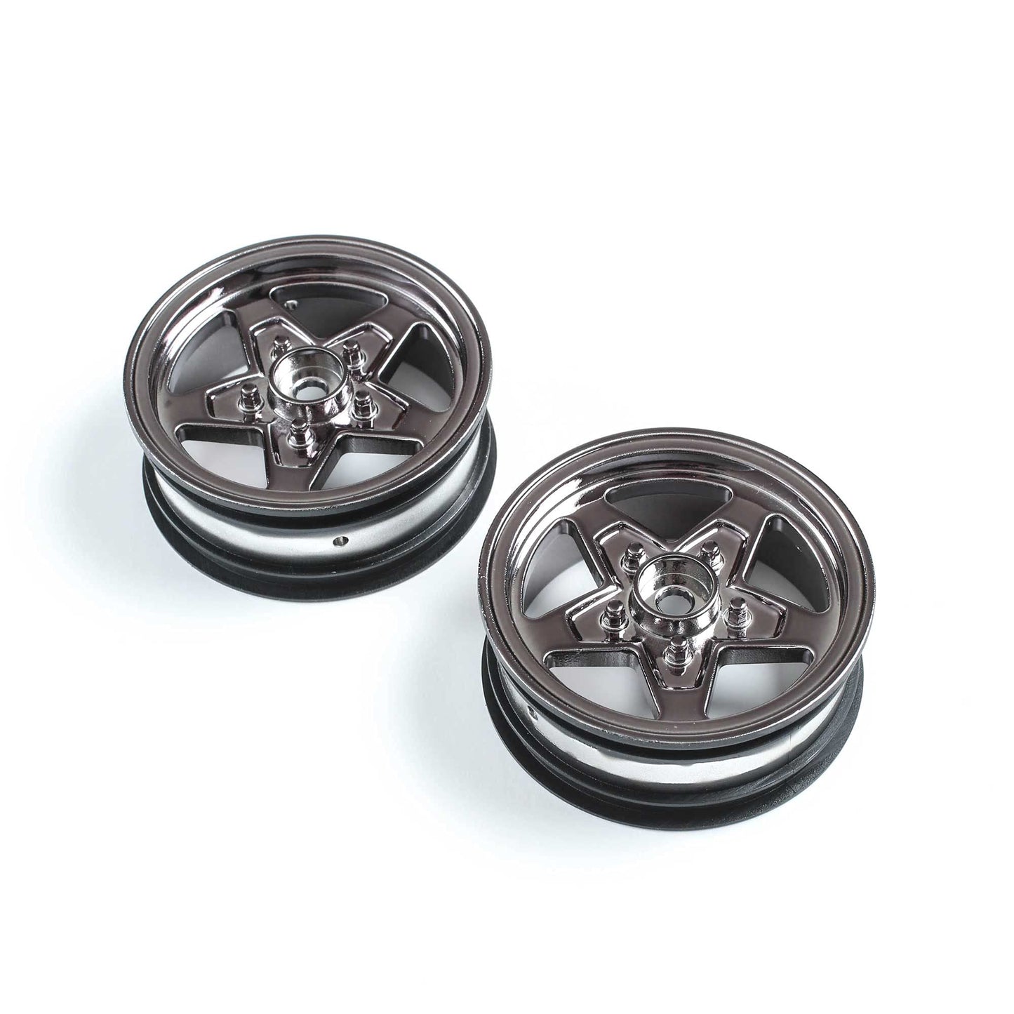 Losi Front Wheel Black Chrome 2 22S Drag LOS43049 RC Tire