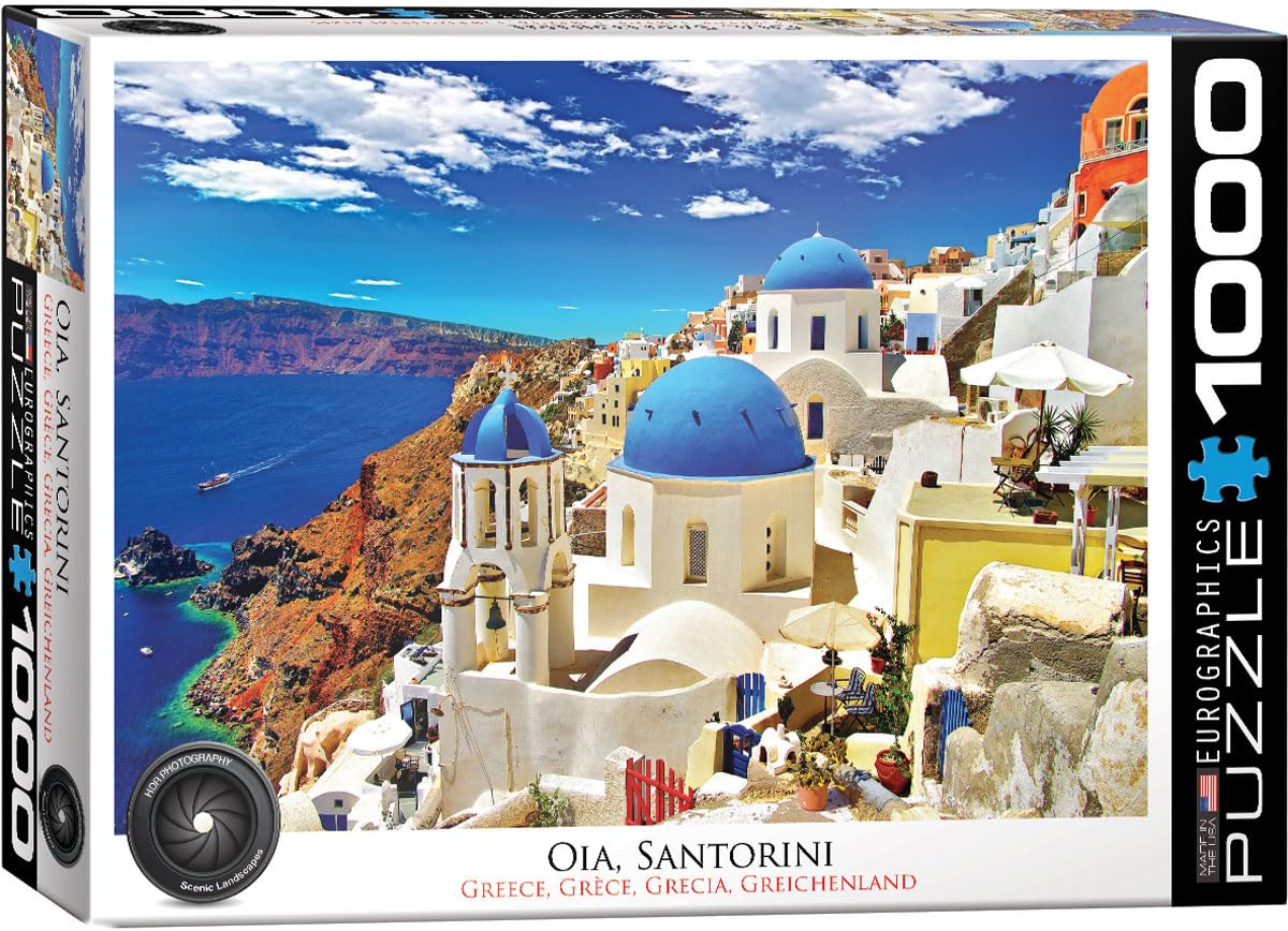 Oia Santorini Greece 1000-Piece Puzzle