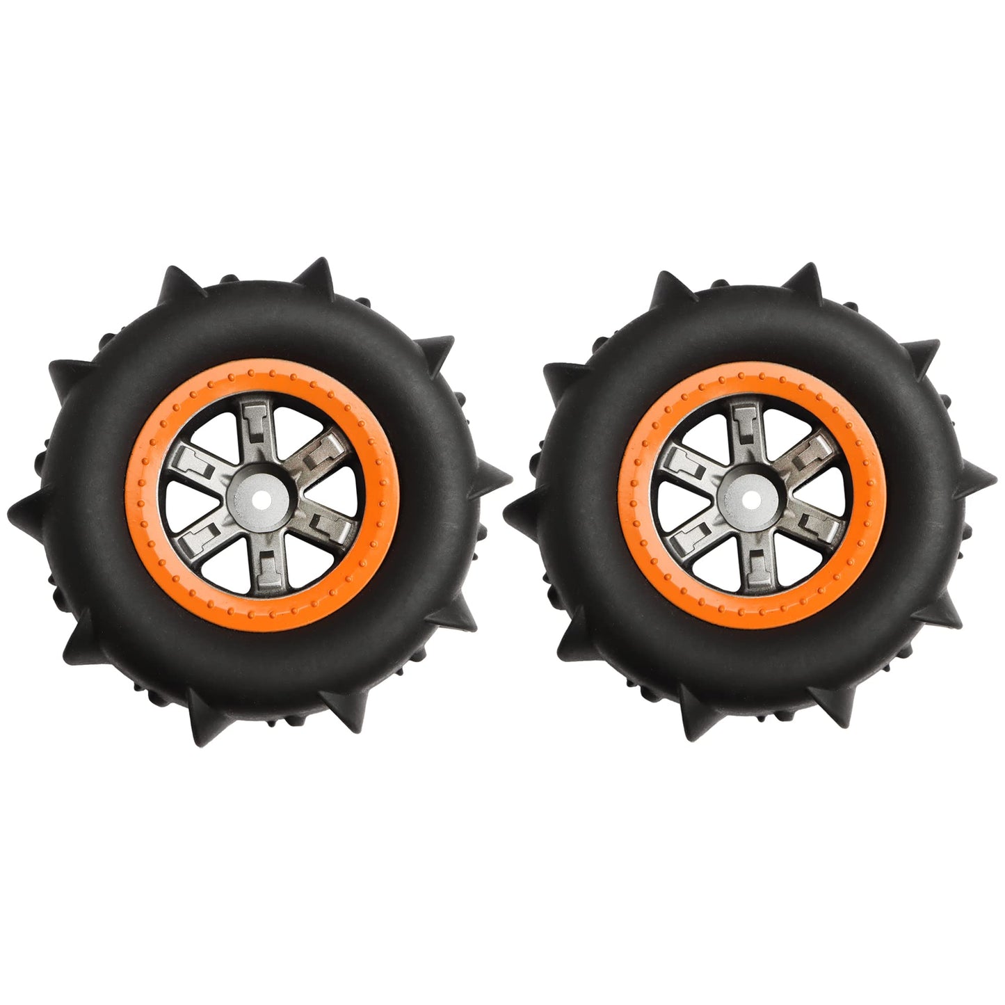 GDOOL RC Car Paddle Tires Wheels LG-ZJ02 25-ZJ02 920-ZJ02 for High Speed 9125 9155 9156 RC Cars S920 S921 104009 RC Trucks(2 PCS