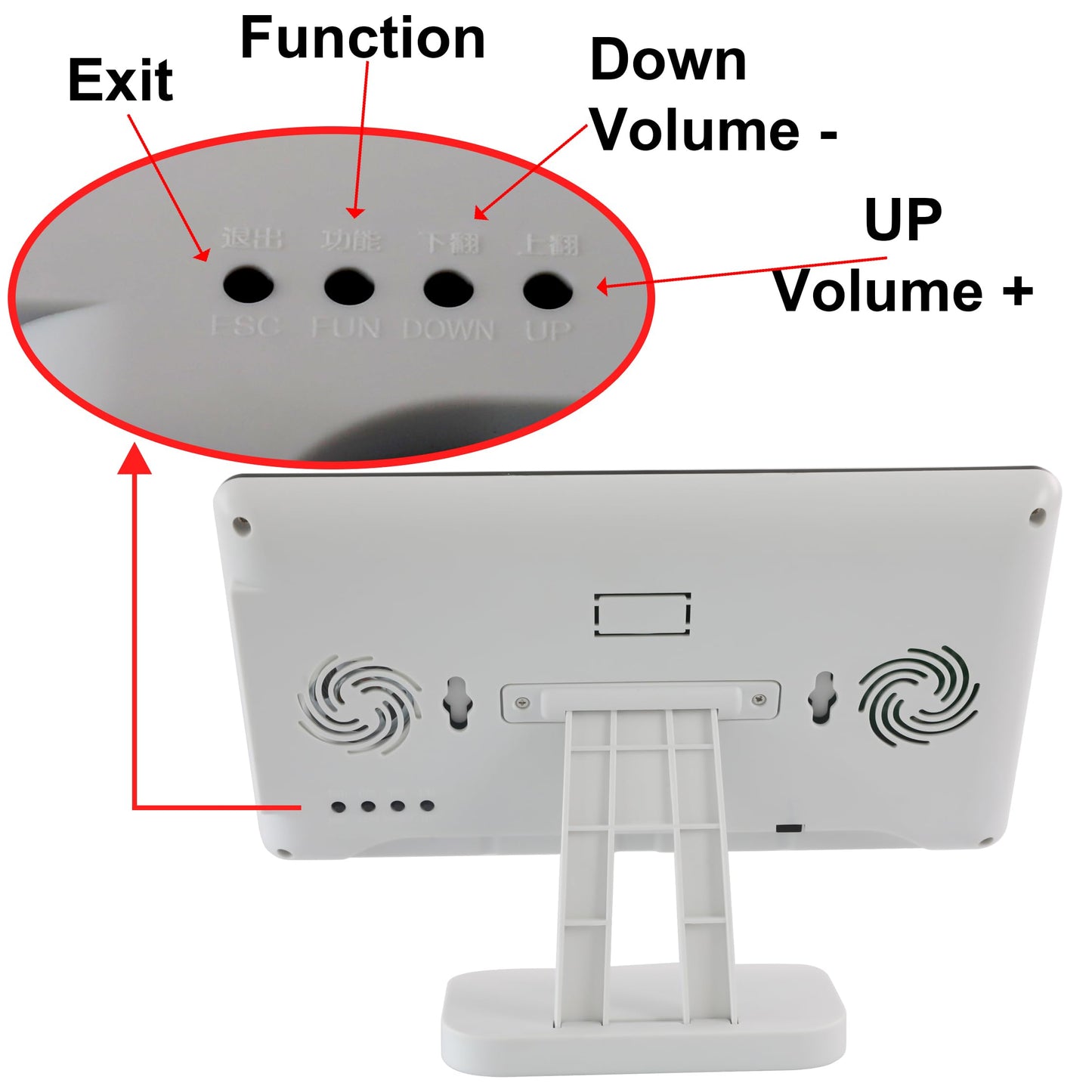 LOUKIENE Wireless Quiz Answer Game Buzzer System Gameplay 262ft for Game Show Family Game Nights Debate Contests in Companies Of