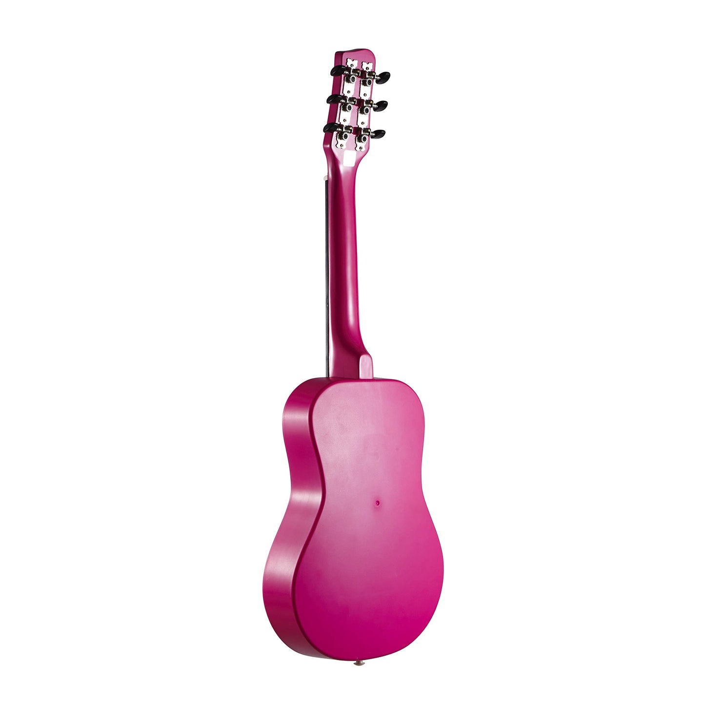 Cb Sky 30 Floral Print Acoustic Metal Strings Guitar/Girls Gift/Kids Musical Toys/Musical Instrument (Purplish Red)
