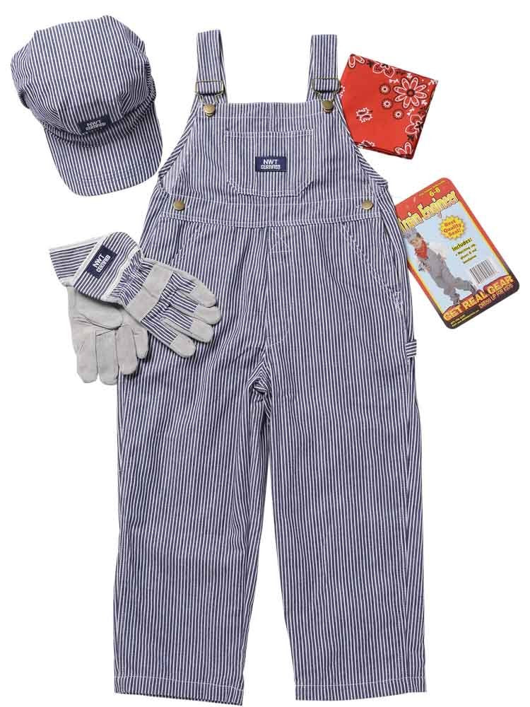 Aeromax Jr. Train Engineer Suit With Cap And Accessories, Size 2/3