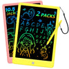 Bukebu Lcd Writing Tablet Doodle Board, Colorful Drawing Pad, Electronic Drawing Tablet, Drawing Pads,Travel Gifts For Kids Ages