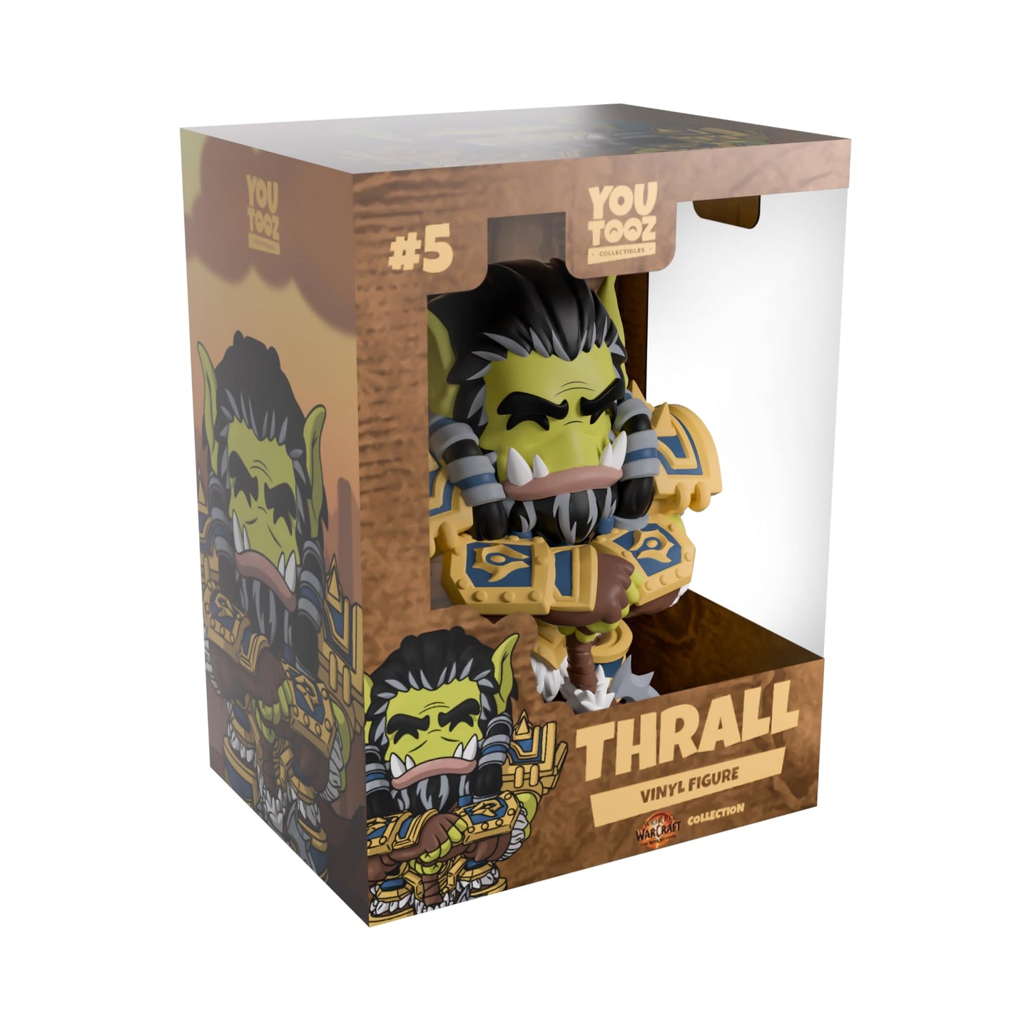 Youtooz Thrall Collectible 4.8 Vinyl Figure, World Of Warcraft Thrall Action Figure, Wow Figurine