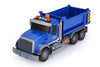haomsj Big Dump Truck Toy Light Up & Moveable Lifting Back Garbage Truck Push and Go Car Plastic Beach Construction Toy Vehicles