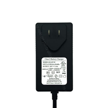 24 Volt Charger For Kid Ride On Car 24V Battery Charger For Grave Digger Monster Truck & Yamaha 24V Grizzly Riding Toy Powered Electric Car Accessories