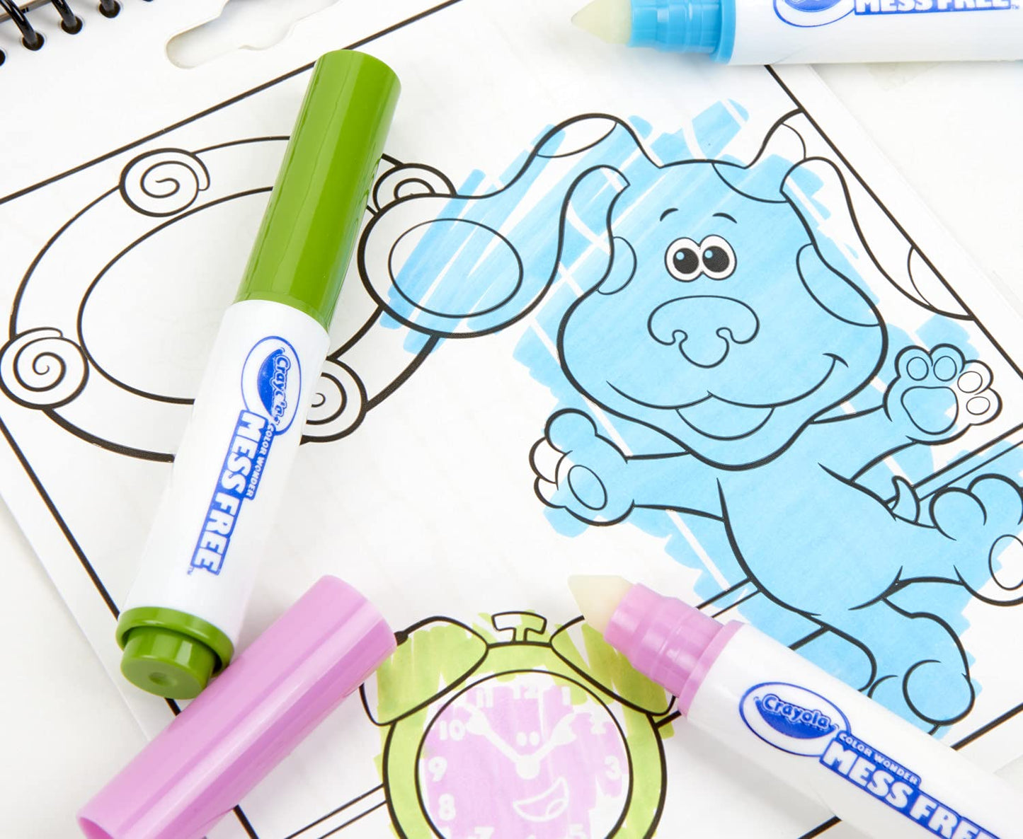 Crayola Blues Clues Color Wonder Activity Pad, Mess Free Coloring, Gift For Kids