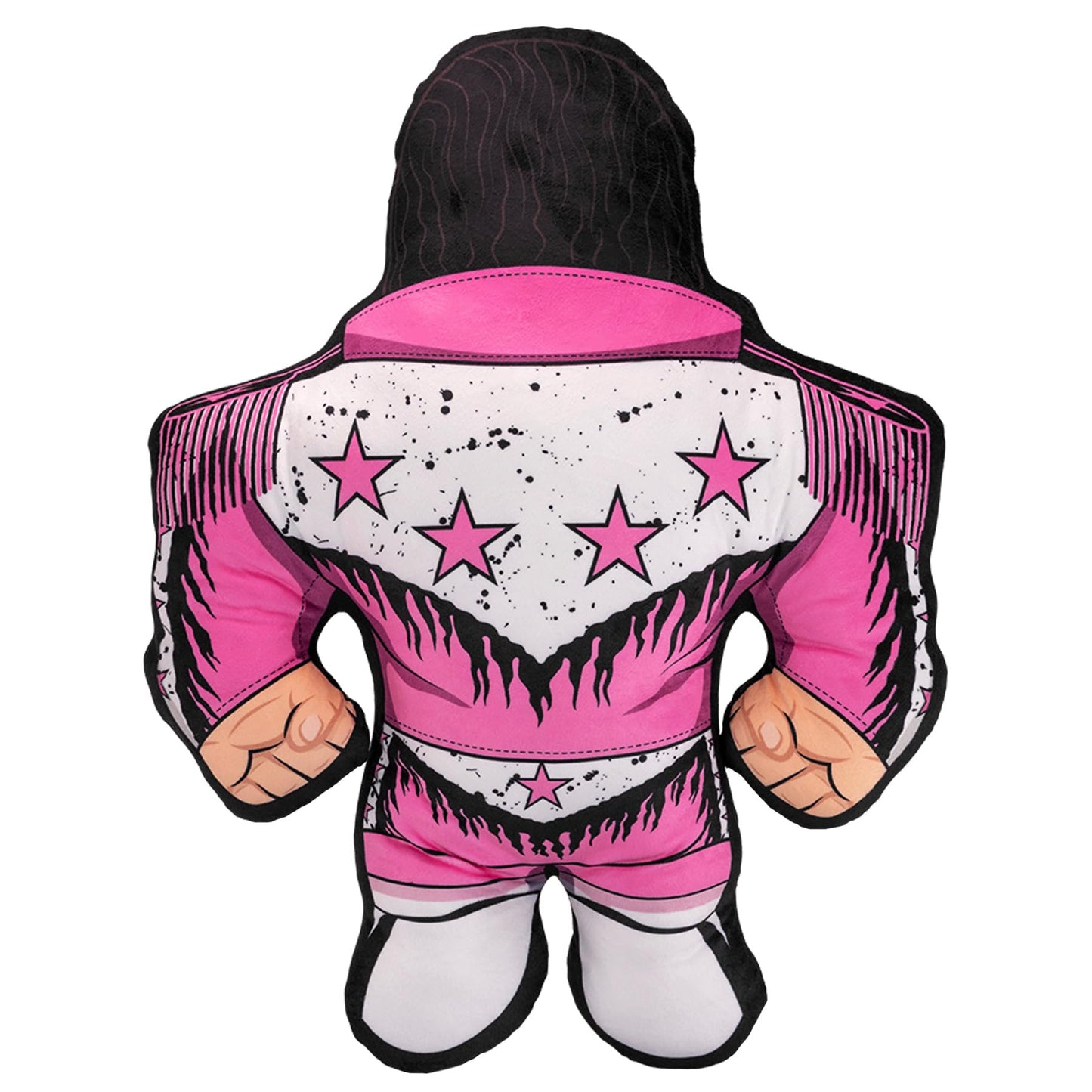 Bleacher Creatures WWE Bret Hart Plush Toy - 24" Soft Crystal Velboa Polyester Buddy, Bret Hart Model B2-WWE-BHA