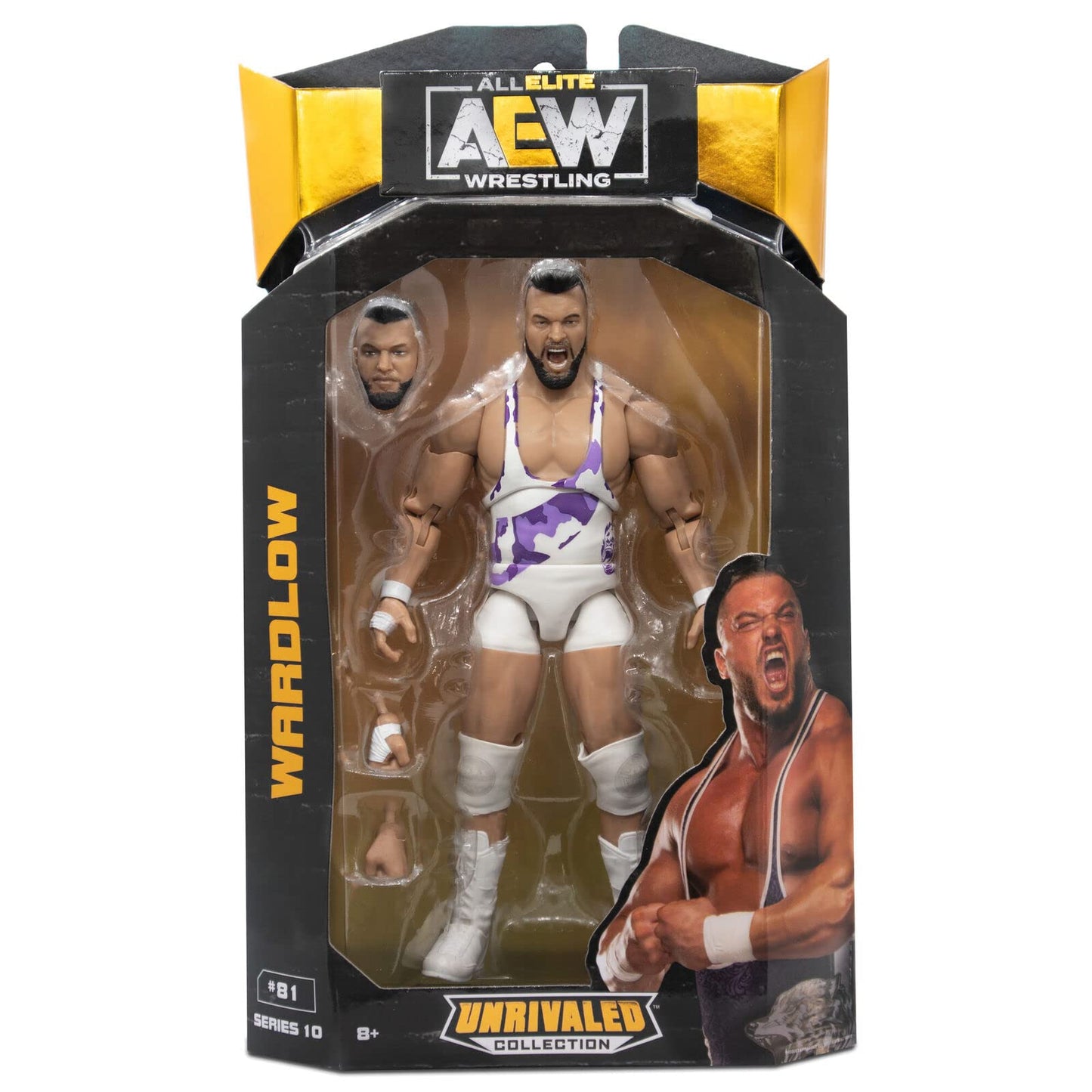 Aew Wardlow Unrivaled Collection Series 10 Action Figure
