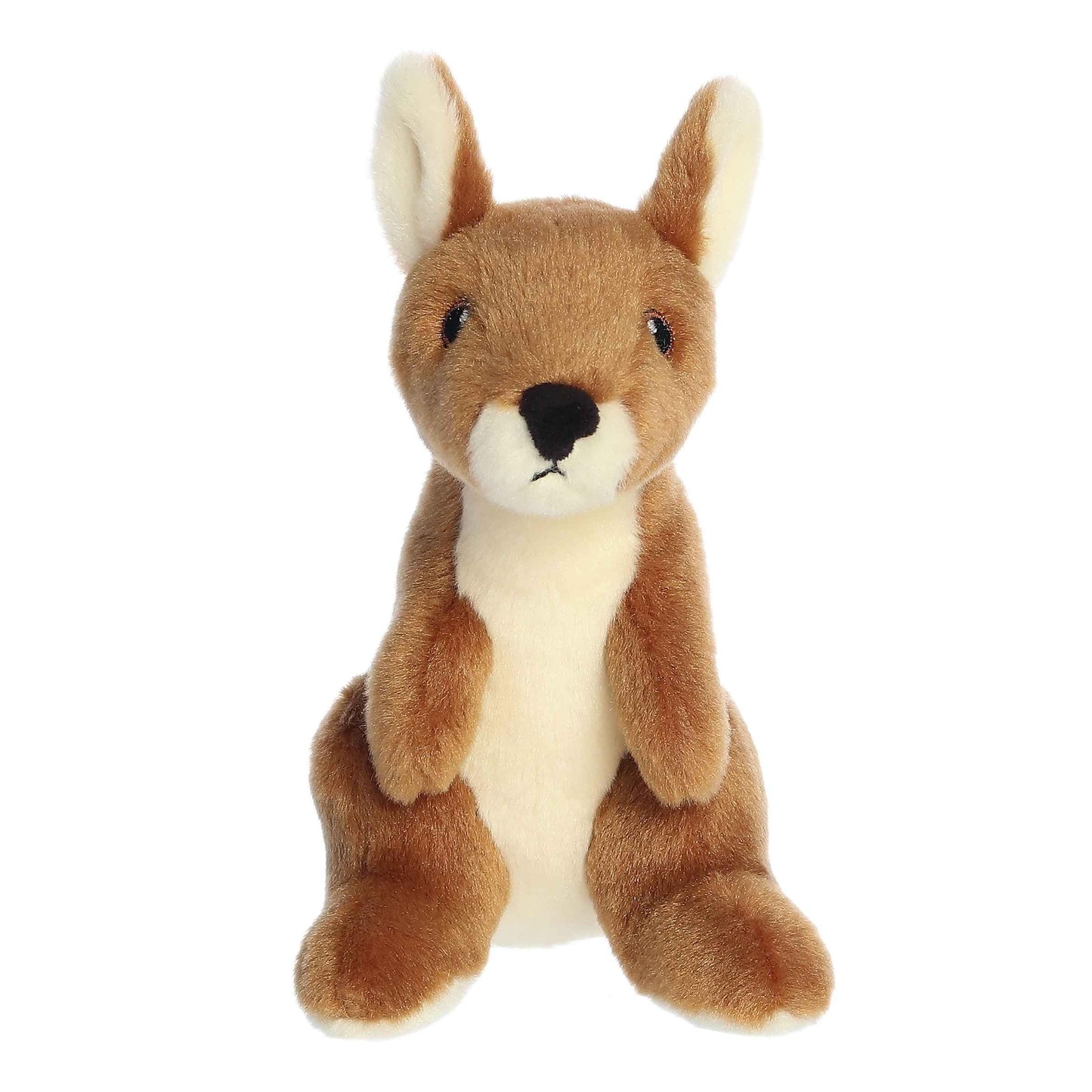 Aurora Eco-Friendly Eco Nation Eco Softies Kangaroo Stuffed Animal - Environmental Consciousness - Recycled Materials - Brown 8