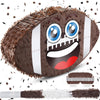Poen Football Piata Set, Football Party Piata Bundle with a Blindfold, Bat and Confetti 13 x 13 x 3 Inch Funny Piata for Birthda