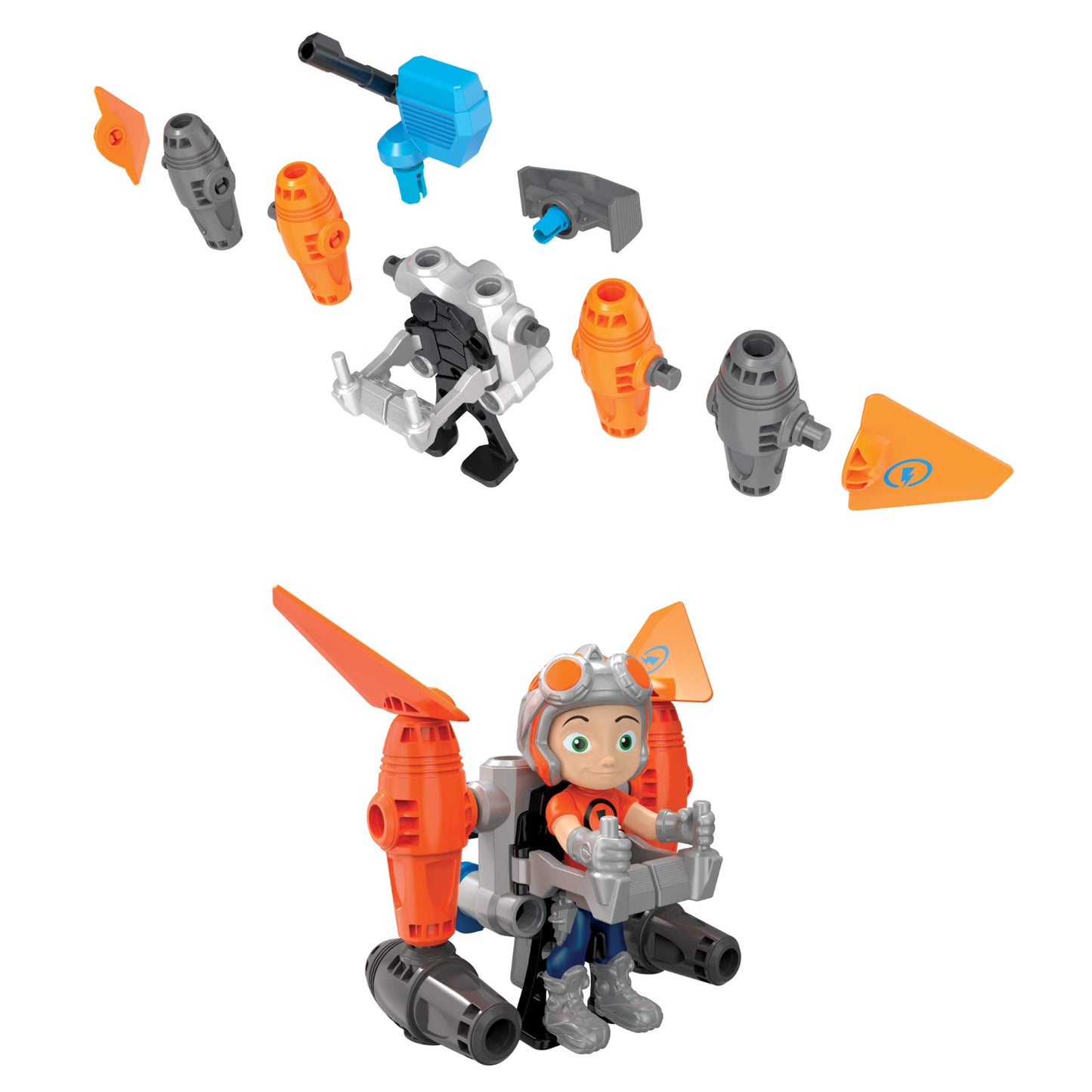 Rusty Rivets – Jet Pack Building Set With Rusty Figure, For Ages 3 And Up