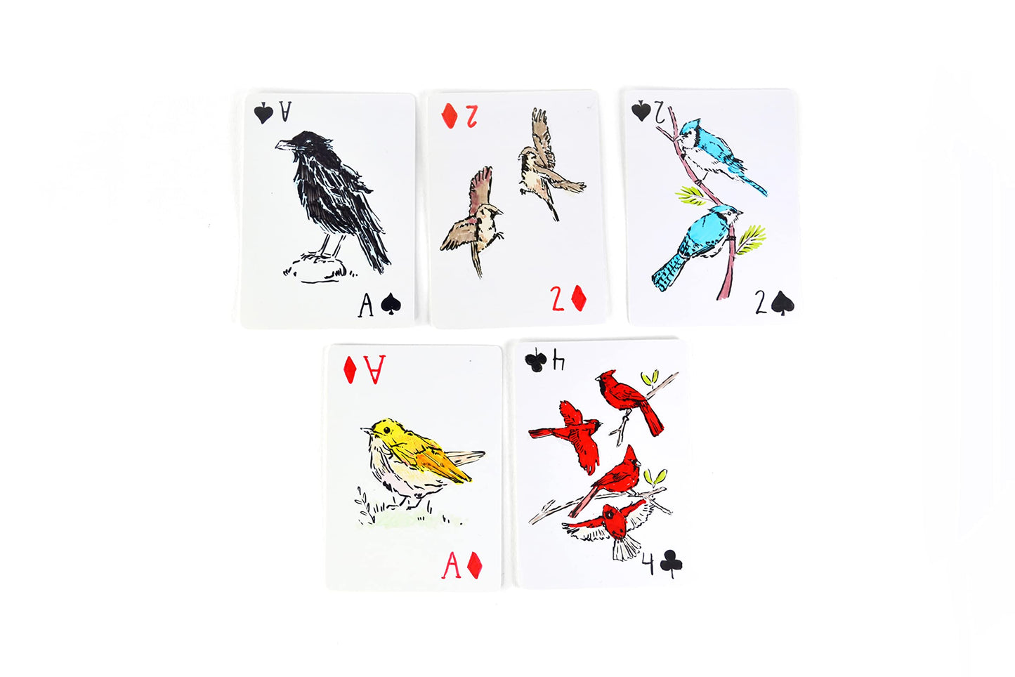 Apostrophe Games Blank Playing Cards – 54 Custom Cards, White, Luxurious Matte Finish, Perfect for Writing and Drawing