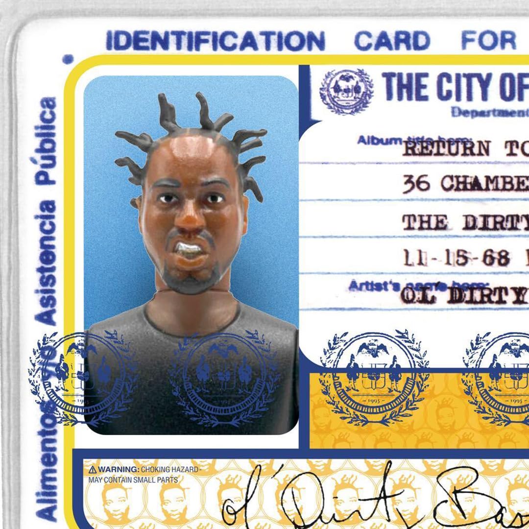 Super7 Odb (Return To The 36 Chambers) - 3.75' Odb Action Figure With Accessories Hip Hop Collectibles And Retro Toys