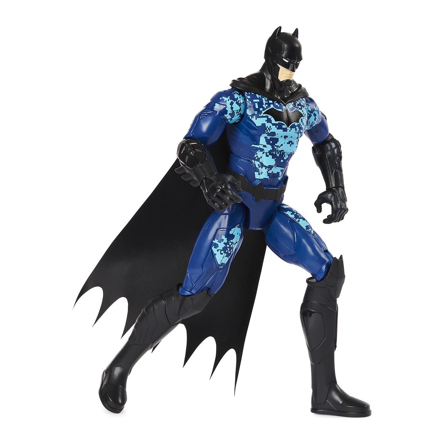 Dc Comics Batman 12-Inch Bat-Tech Tactical Action Figure (Blue Suit), Kids Toys For Boys Aged 3 And Up