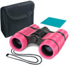 ESSENSON Pink Binoculars for Kids 3-12 Years - Outdoor Telescope for Hiking, Bird Watching, Travel & Camping - Great Gift Idea